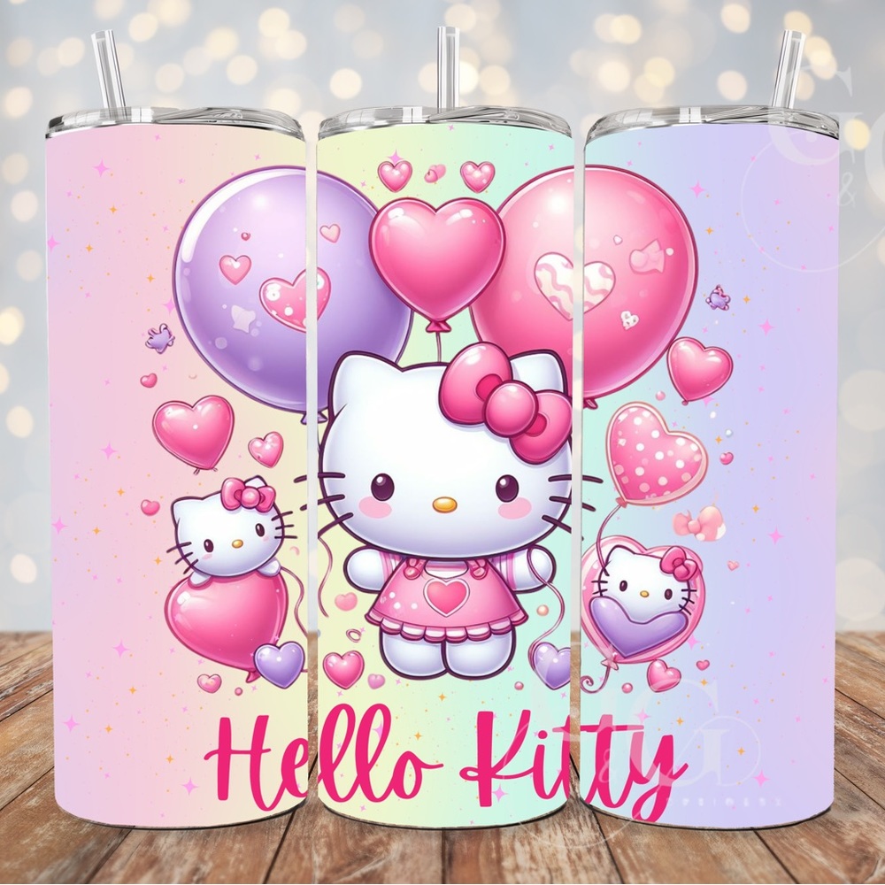 Hello Kitty Design Tumbler